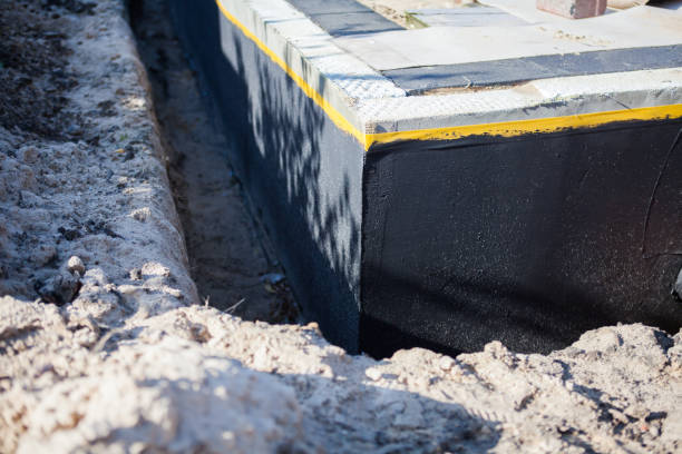 Residential Foundation Crack Repair installation at a Lincoln Park, NJ home by SJ Waterproofing Pros